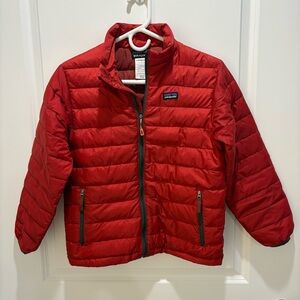Patagonia Kids Red Puffer Jacket
